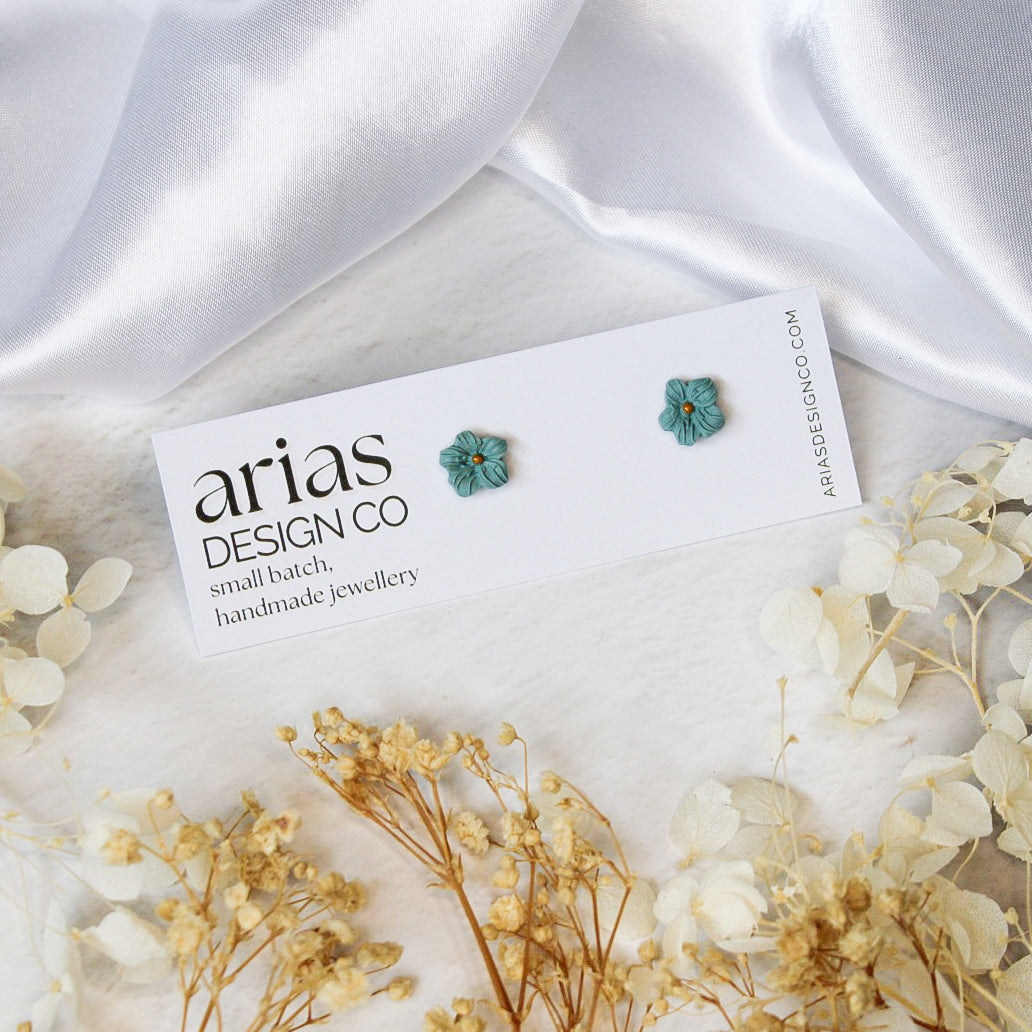 Mini Flower Stud Earrings