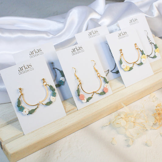 Ivy Crescent Earrings