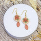 Handmade Flower Clay Earrings | NZ Flower Jewellery | Arias Design Co NZ