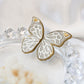 Handpainted Butterfly Design Earrings | NZ Handmade Jewellery