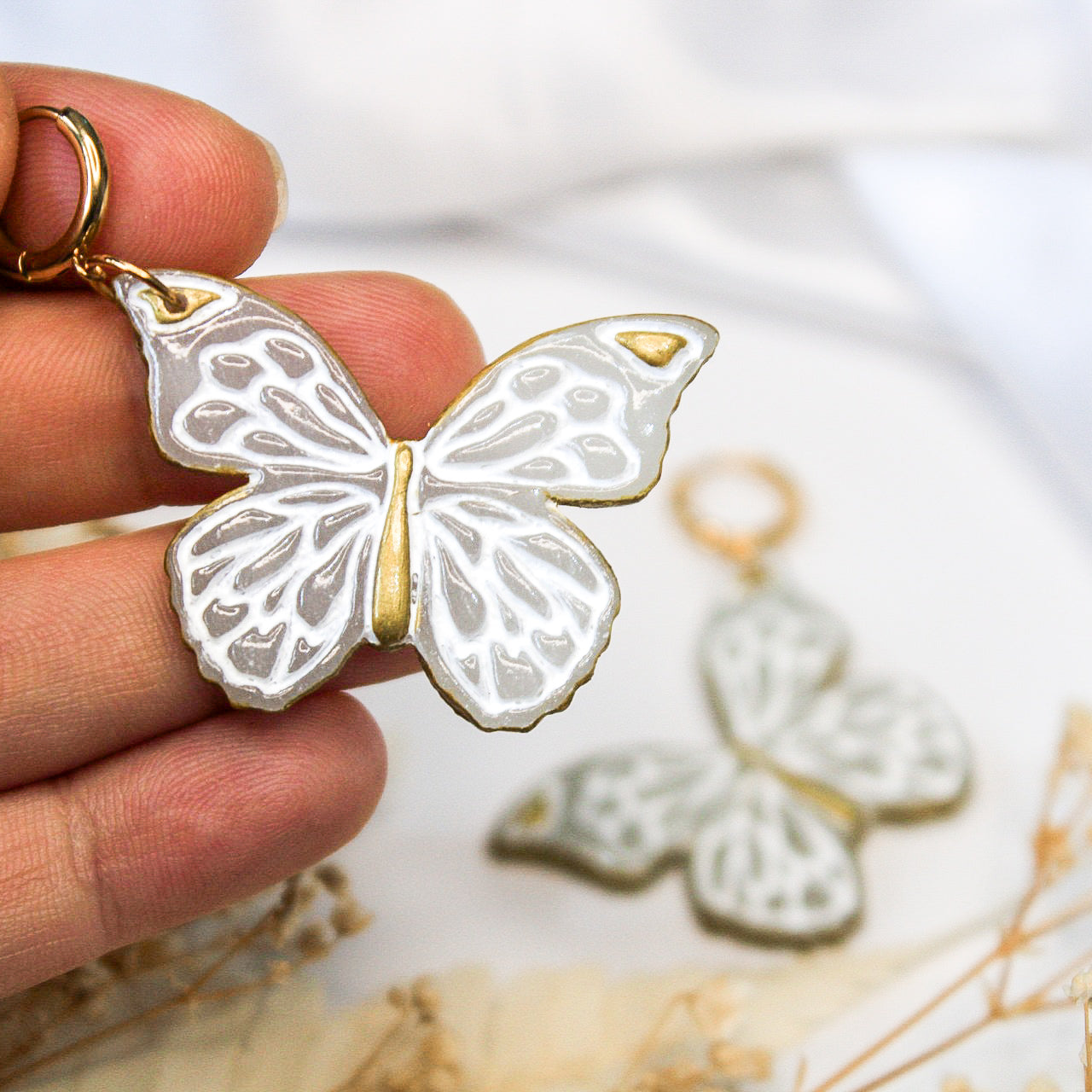 Handmade butterfly earrings – perfect gift for nature lovers
