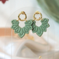 Sage Sunburst Earrings