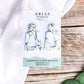 Faux Stone Trapezium Earrings