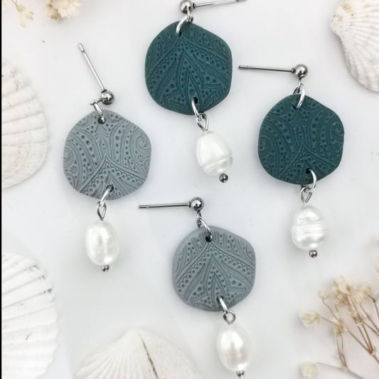 Handmade Pearl Earrings | Arias Design Co Handmade Jewellery NZ