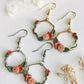 IVY Hexagon Earrings