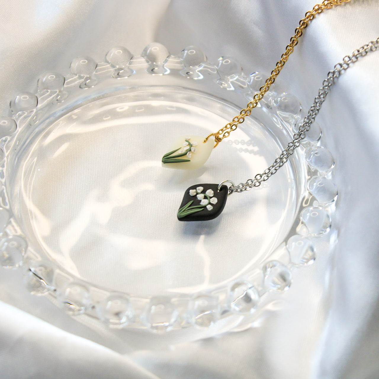 May Birth Flower Necklace