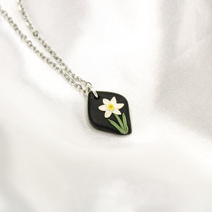 December Birth Flower Necklace