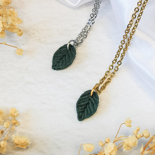 Handmade leaf necklaces NZ | Necklace jewellery brands NZ