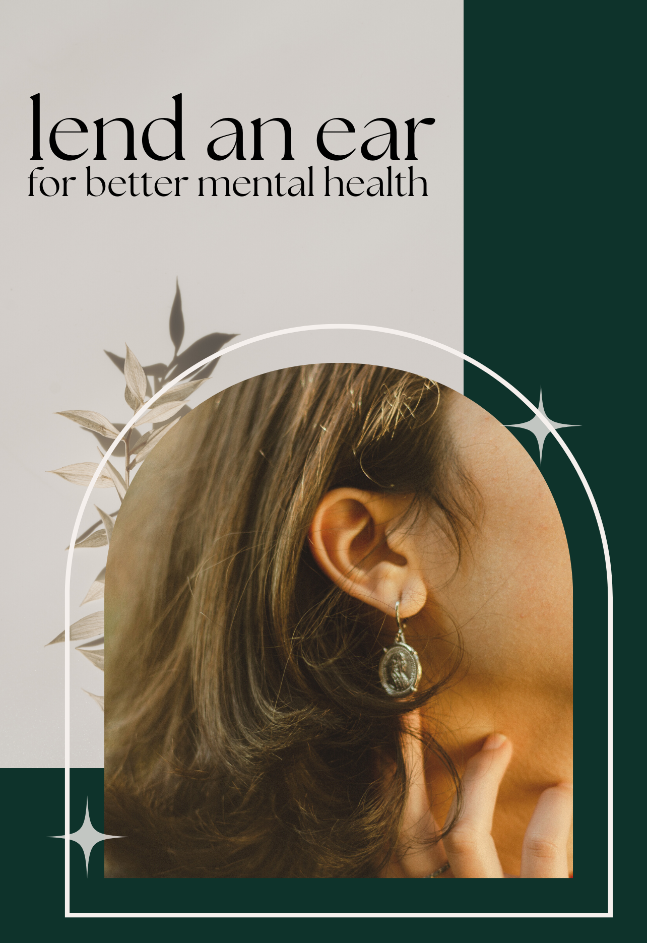 Lend an ear for better mental health | Arias Design Co Handmade Jewellery NZ