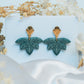 Rustic Lotus Earrings