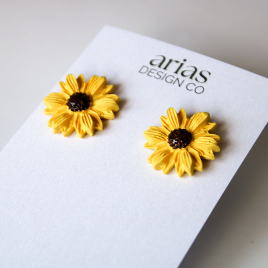 Sunflower Stud Earrings
