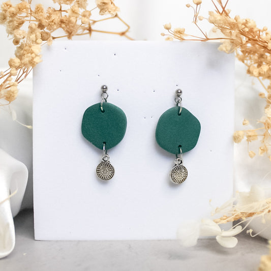 Pebble & Charm Earrings