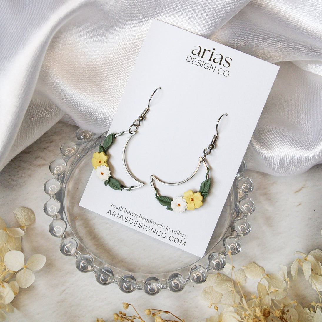 Ivy Crescent Earrings - SS25