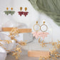Blush Lotus Earrings