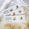 Handpainted mini bouquet stud earrings | dainty flower earrings NZ