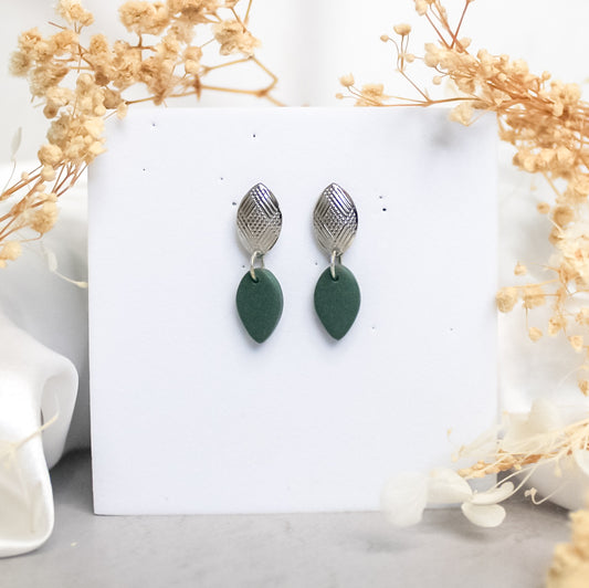 Shield Stud Earrings