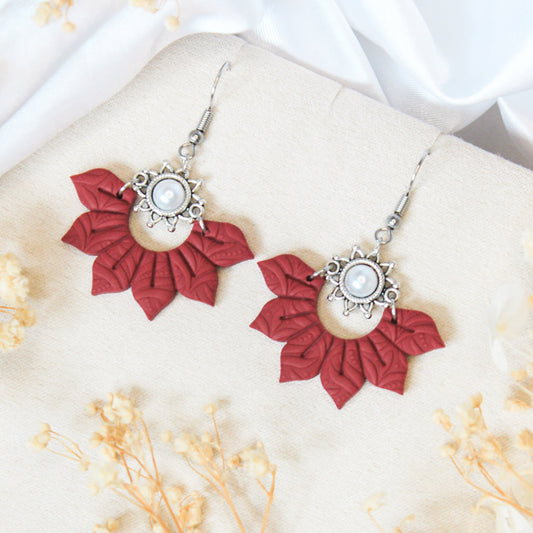 Sunburst Charm Earrings