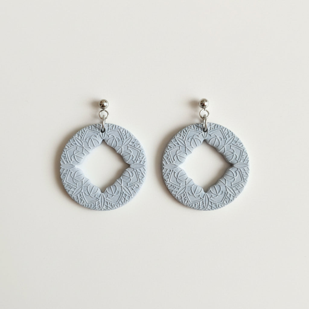 Bluebell Mandala Earrings