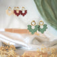 Sage Sunburst Earrings