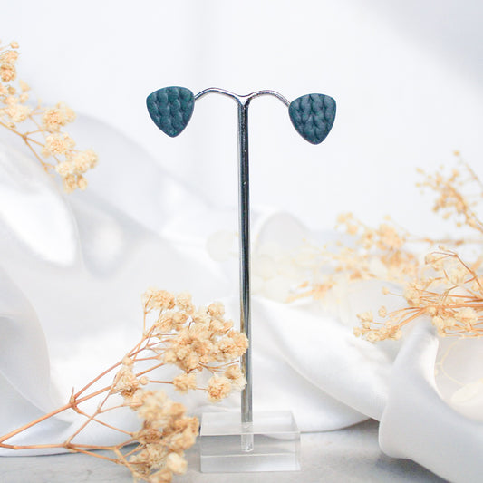 Knit Texture Stud Earrings