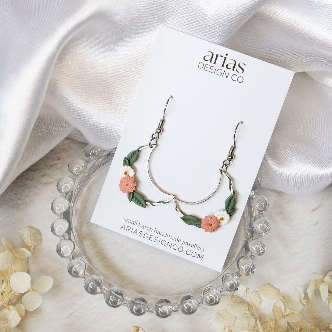 Ivy Crescent Earrings - SS25