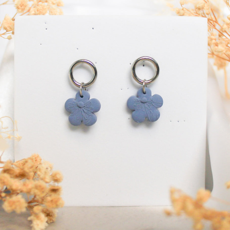 Ring & Flower Earrings