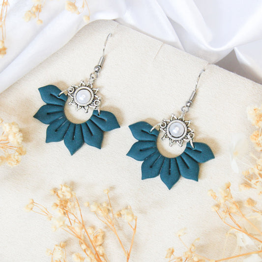 Sunburst Charm Earrings