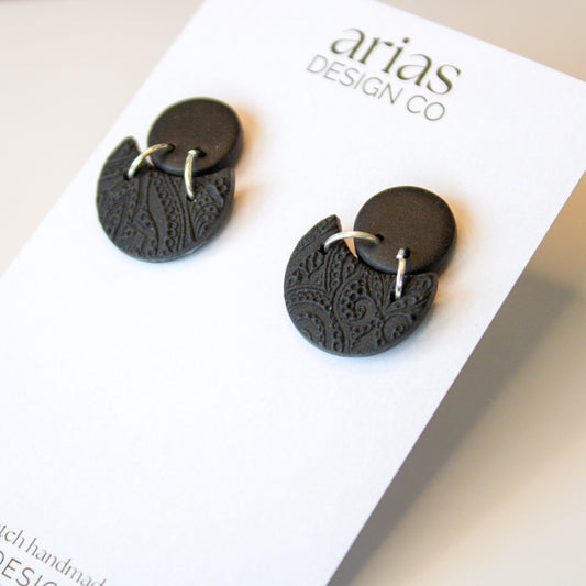 Crescent Fan Earrings