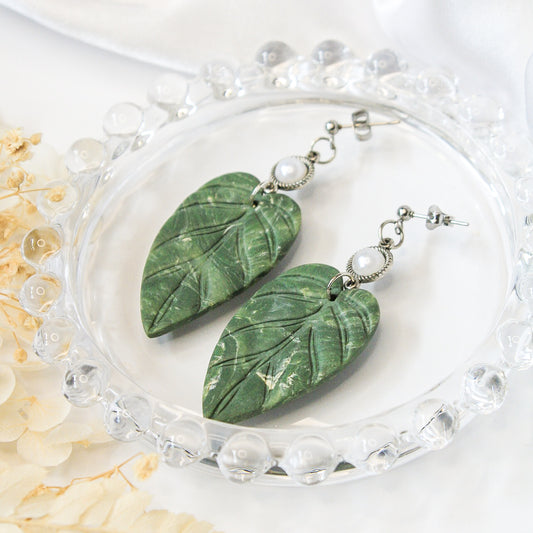Leaf Earrings NZ | New Zealand Handmade Jewellery