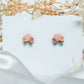 Rustic Mini Bouquet Earrings