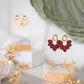 Cherry Sunburst Earrings