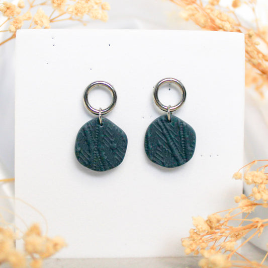 Ring & Pebble Earrings