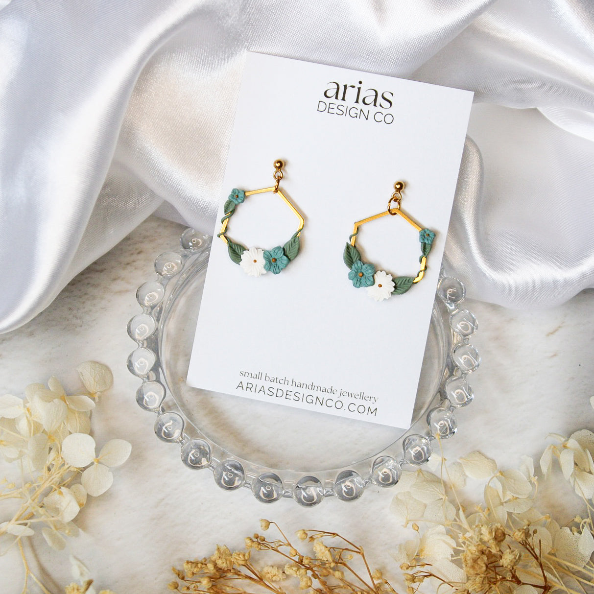 Ivy Hexagon Earrings SS25