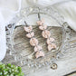 Cute pink boho earrings | NZ made earrings | handmade earrings NZ