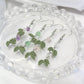Gemstone vine earrings for sensitive ears | NZ handmade jewellery