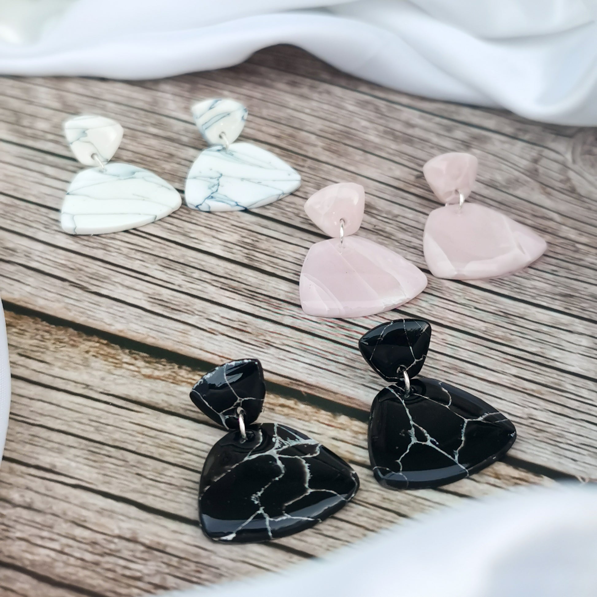 Faux Stone earrings | Arias Design Co crystal inspired jewellery