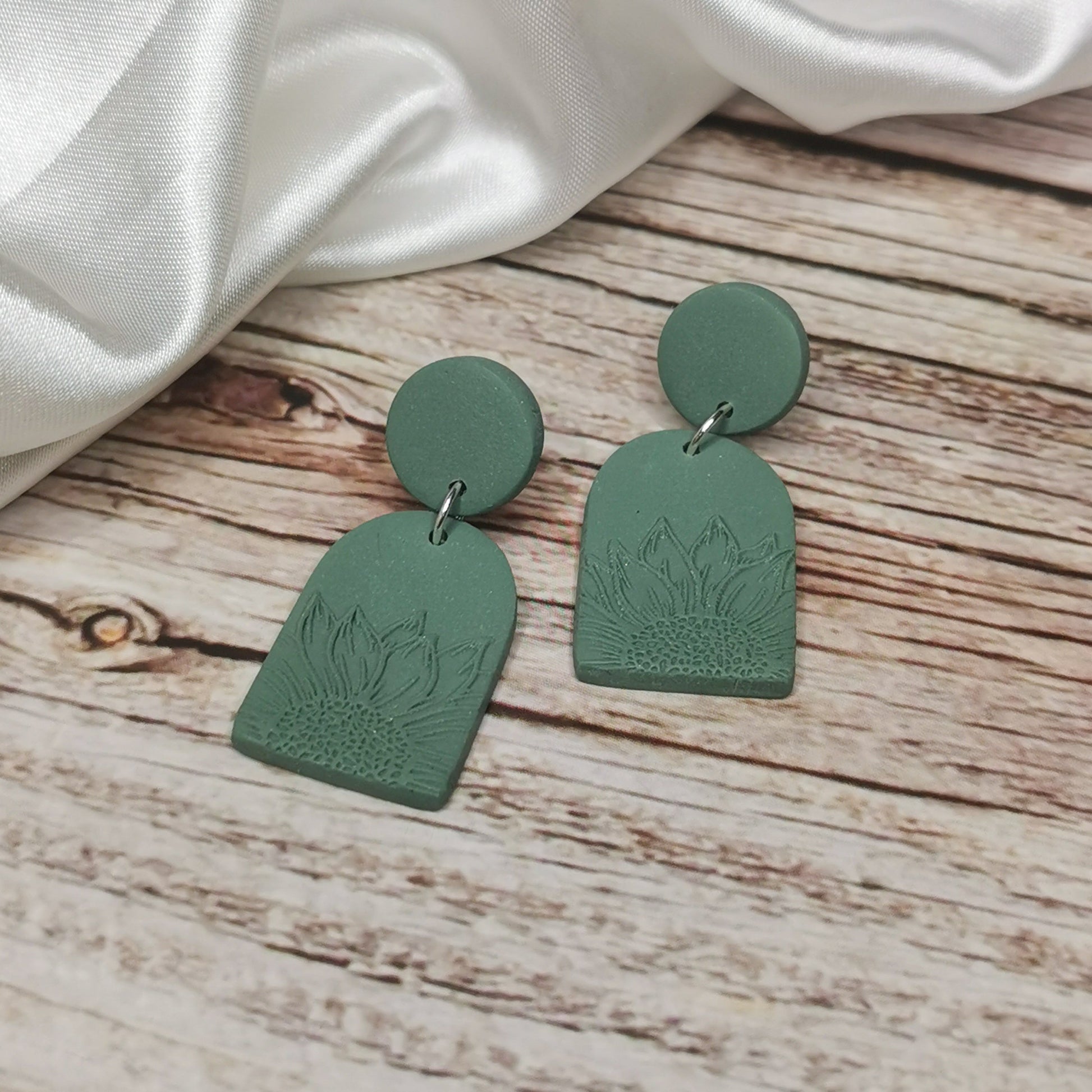 Sunflower Earrings | Polymer Clay Sunflower Earrings | Handmade Jewellery NZ